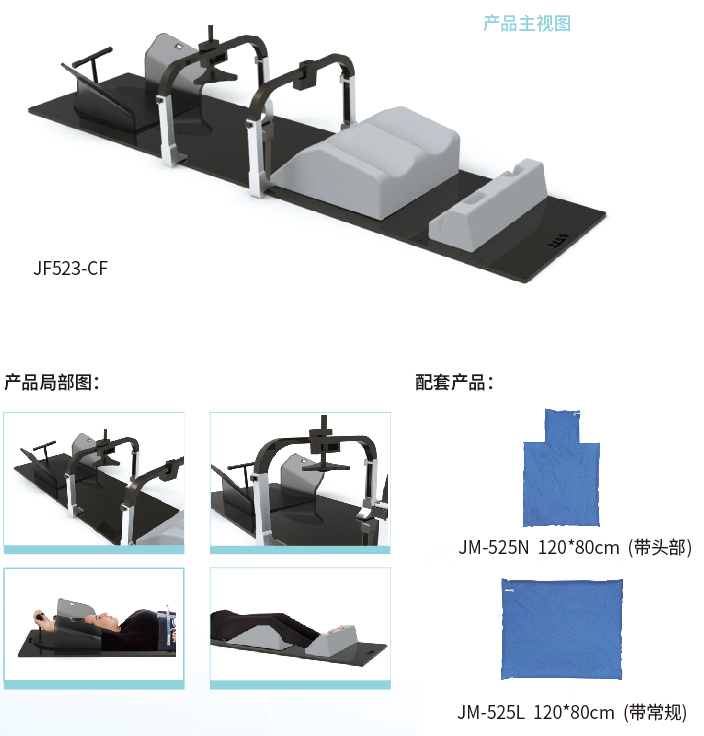 SBRT組合式全身定位墊 (含腿部固定裝置)